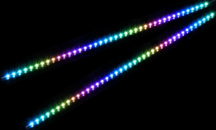 Alphacool Aurora Rigid Digital RGB LED Strip 40cm RGB, LED-Streifen, 2er-Pack