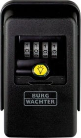 Burg-Wächter KeySafe 60 L mit Beleuchtung Schlüsselkasten, schwarz, mechanische Zahlenkombination