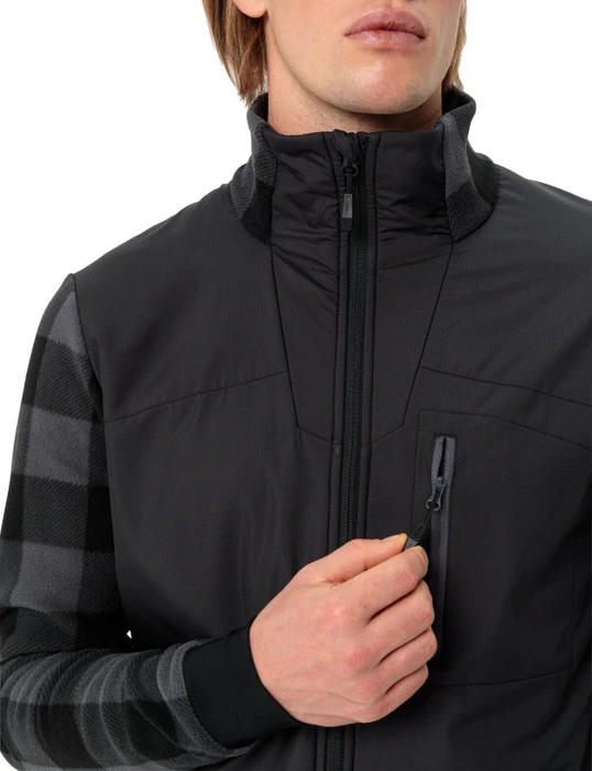 Vaude Minaki Mountainbike Fleece Fahrradjacke schwarz (Herren)