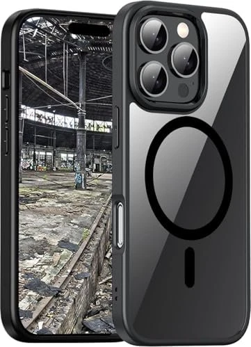 JT Berlin Pankow Hybrid Case MagSafe für Apple iPhone 16 Pro schwarz