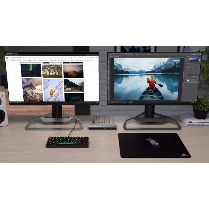 Corsair TBT100 Thunderbolt 3 Dock (2x DisplayPort), Thunderbolt 3 [Buchse]
