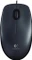 Logitech M100 V2 Refresh Optical Mouse dunkelgrau, USB Vorschaubild