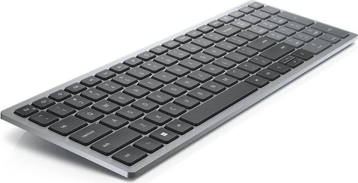 Dell KB740 Compact Multi-Device Wireless Keyboard, Titan Gray, grau/schwarz, USB/Bluetooth, ND