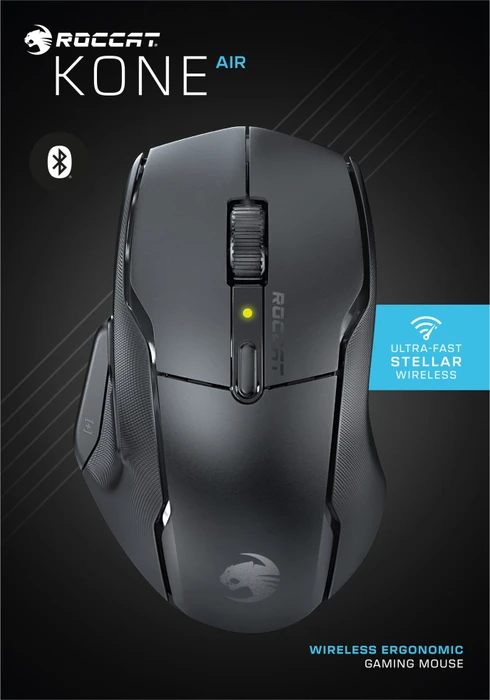 Roccat Kone Air schwarz, USB/Bluetooth