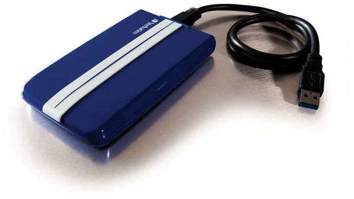 Verbatim GT SuperSpeed Portable, blau, 1TB, USB 3.0 Micro-B