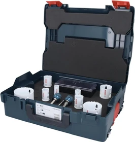 Bosch Professional BiM Progressor for Wood and Metal Elektriker Lochsägen-Sortiment inkl. Koffer, 11-tlg.