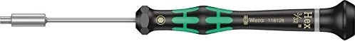Wera Kraftform Micro 2069 zöllig Elektroniker Außensechskant Schraubendreher zöllig, 3/32"x60mm