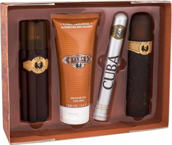 Cuba Gold EdT 100ml + EdT 35ml + Aftershave 100ml + Deodorant 120ml Duftset