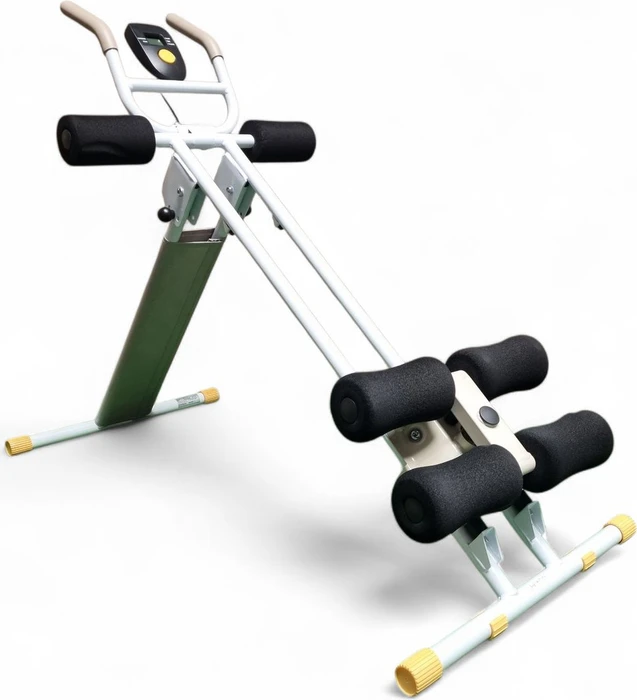SportPlus Ab Plank Flex Bauchtrainerbank weiß/rot