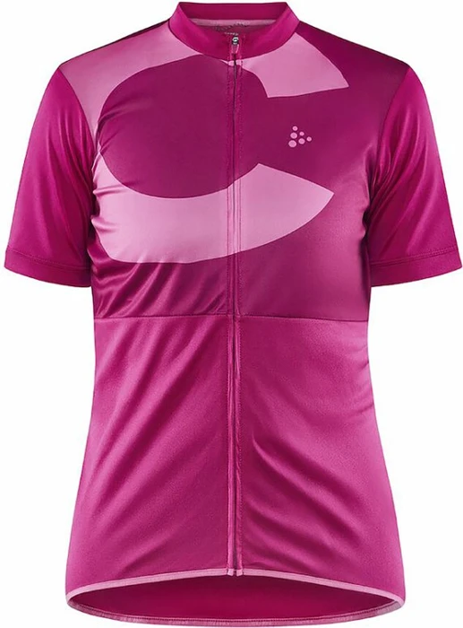 Craft Core Endur Logo Trikot kurzarm pink (Damen)
