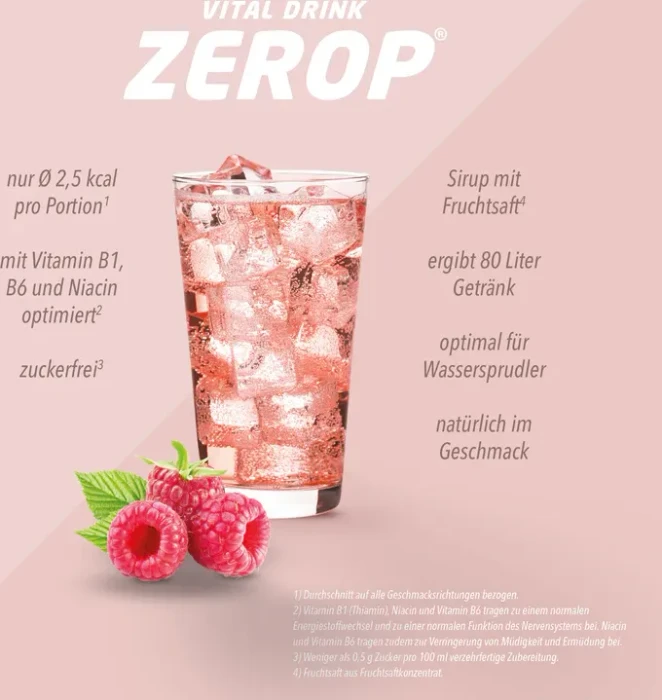 Best Body Nutrition Vital Drink Zerop Himberre 500ml