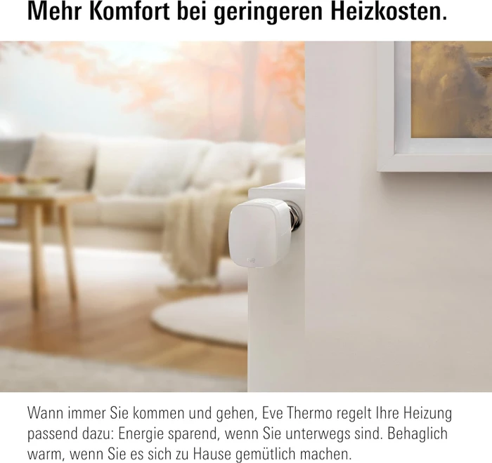 Eve Thermo 2024 (4. Generation/Matter) Heizkörperthermostat, Heizungssteuerung