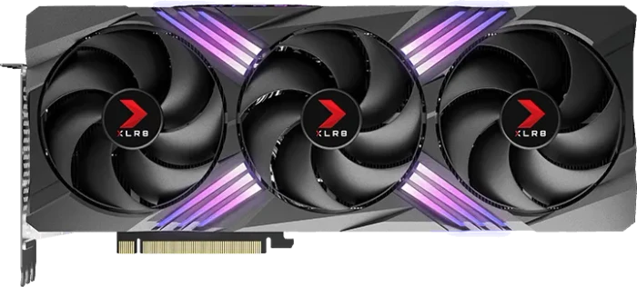PNY GeForce RTX 4070 Ti SUPER XLR8 Gaming Verto Epic-X RGB Overclocked Triple Fan, 16GB GDDR6X, HDMI, 3x DP
