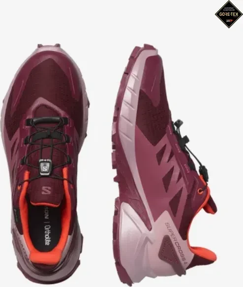 Salomon Supercross 4 GTX tawny port/deauville mauve/cherry tomato (Damen)