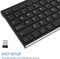 Arteck 2.4G Wireless Keyboard Stainless Steel Ultra Slim Full Size, EN Vorschaubild