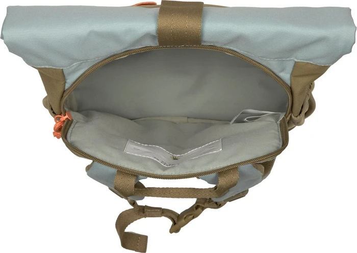 Lässig Rolltop nature/hellblau Kindergartenrucksack