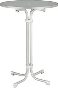 Best Freizeitmöbel Multiflex Stehtisch 80cm weiß