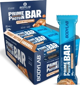 BodyLab24 Prime Crunchy Protein Bar Peanut Butter Caramel 780g (12x 65g)