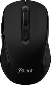 C-Tech WLM-12 Wireless Dual-Mode Mouse schwarz, USB/Bluetooth (WLM-12BK)
