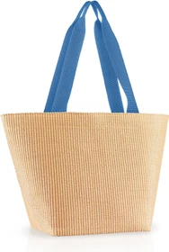 Reisenthel M Shopper raffia blue