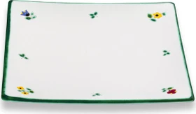 Gmundner Keramik Streublumen Dessertteller Trend 20x20cm