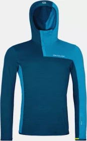 Ortovox Fleece Light Grid ZN Hoody Funktionsjacke petrol blue (Herren)