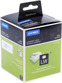 Dymo Etiketten LabelWriter 99012, 89x36mm, weiß, 2er-Pack (520 Etiketten)