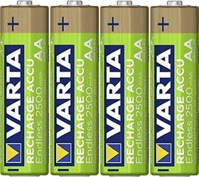 Varta Recharge Accu Endless Energy Mignon AA NiMH 2500mAh, 4er-Pack