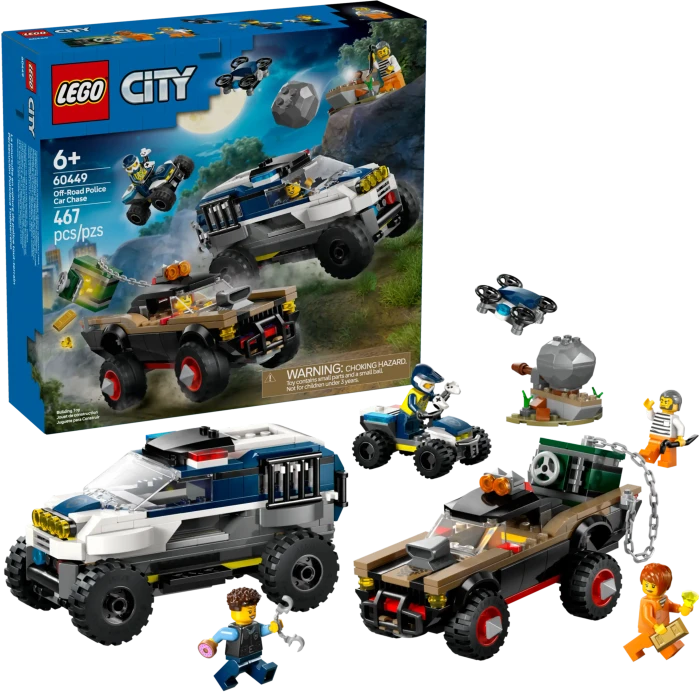 LEGO City - Verfolgungsjagd im Polizeigeländewagen