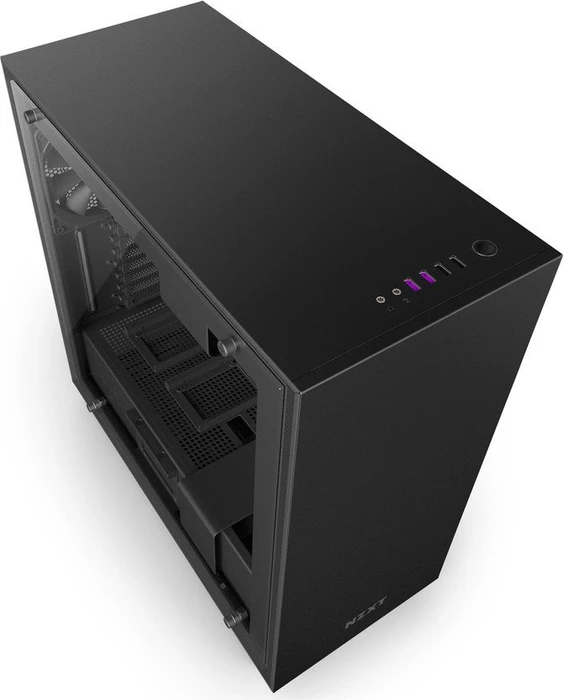 NZXT H700 schwarz, Glasfenster