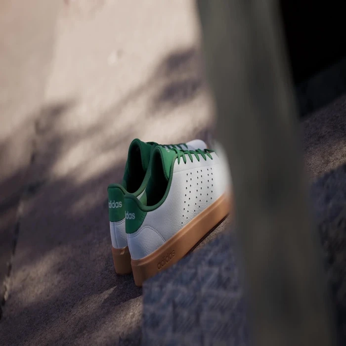 adidas Advantage 2.0 core white/preloved green