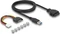 DeLOCK 3.5" USB Frontpanel, 2x USB-C 3.0, 2x USB-A 3.0, USB-A 3.0 [Buchse] Vorschaubild
