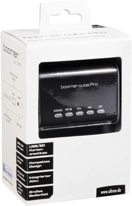 Ultron Boomer Cube Pro schwarz