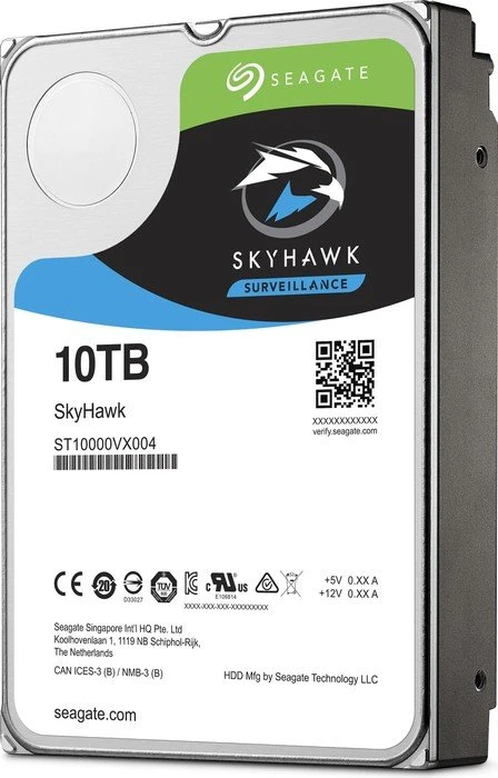 Seagate SkyHawk 10TB, 24/7, 512e / 3.5" / SATA 6Gb/s
