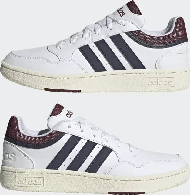 adidas Hoops 3.0 Low Classic Vintage cloud white/shadow navy s22/shadow red