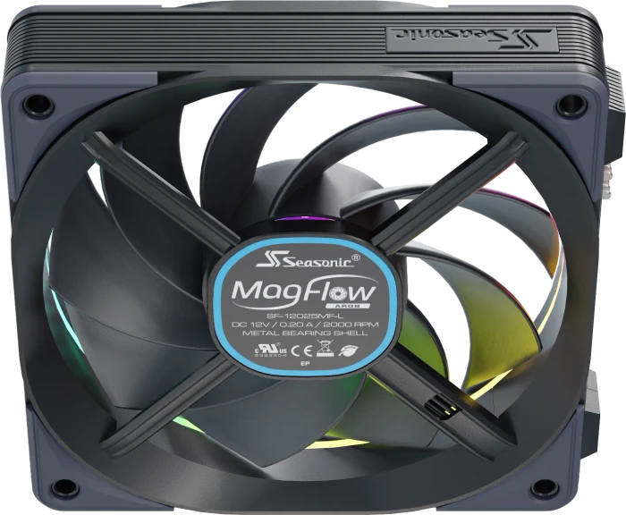Seasonic MagFlow 1225 PWM ARGB, 120mm
