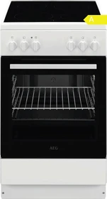 AEG Electrolux CCB50090BW Elektroherd mit Glaskeramik-Kochfeld