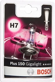 Bosch Gigalight Plus 150 H7 55W, 1er-Pack