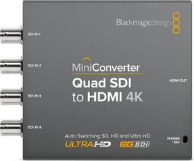 Blackmagic Design MiniConverter Mini Converter Quad SDI to HDMI 4K