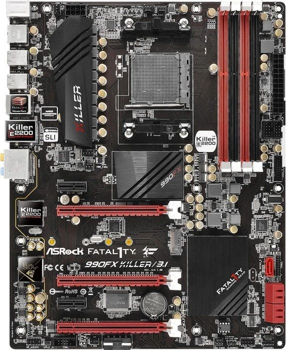 ASRock Fatal1ty 990FX Killer/3.1 (AMD AM3+)