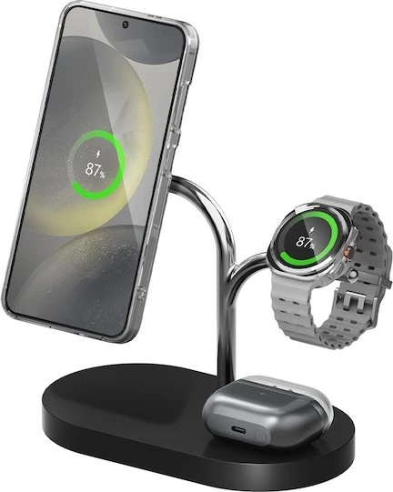 Samsung 3-in-1 Wireless Charger schwarz/silber