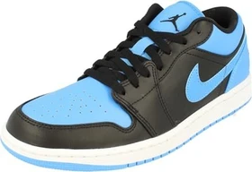Nike Air Jordan 1 Low black/university blue/white (Herren)