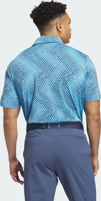 adidas Ultimate365 Allover Print Poloshirt kurzarm semi blue burst/preloved ink (Herren)
