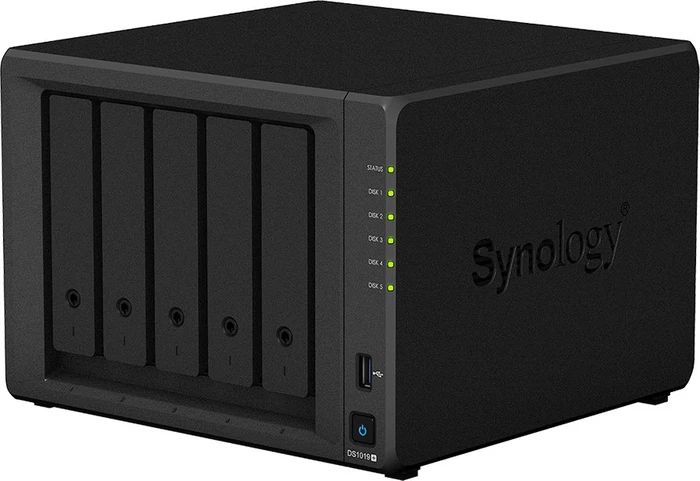 Synology DiskStation DS1019+ 14TB, 8GB RAM, 2x RJ-45 1000Base-T, 2x USB-A 3.0