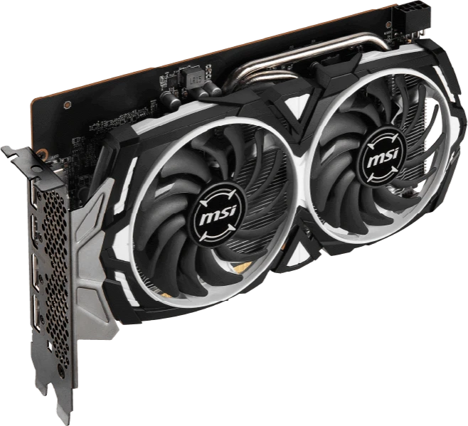 MSI Radeon RX 6600 Armor 8G, 8GB GDDR6, HDMI, 3x DP