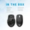 HP 430 Multi-Device Wireless Mouse Jet Black, USB/Bluetooth Vorschaubild