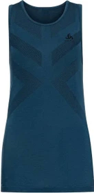 Odlo Kinship Light Funktionsshirt ärmellos blue wing teal melange (Damen)