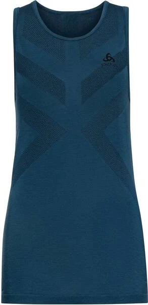 Odlo Kinship Light Funktionsshirt ärmellos blue wing teal melange (Damen)