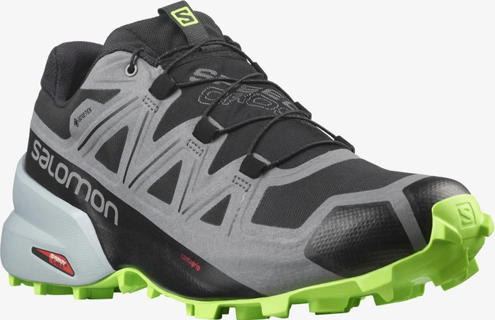 Salomon Speedcross 5 GTX black/quiet shade/green gecko (Herren)