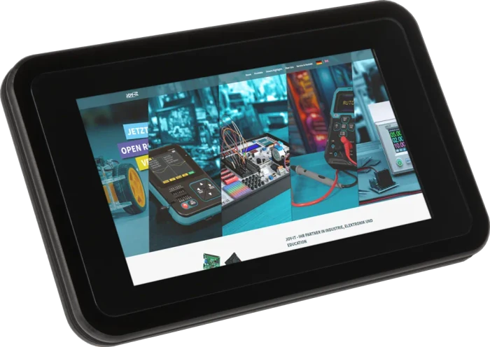 Joy-iT Gehäuse für Raspberry Pi 5, schwarz